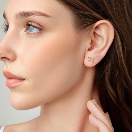 Cercei argint fundite [6]