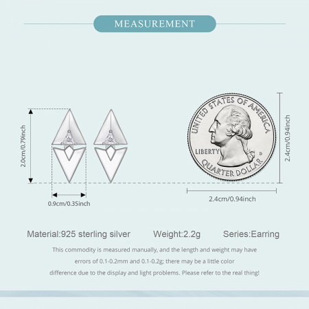Cercei argint geometrici [10]