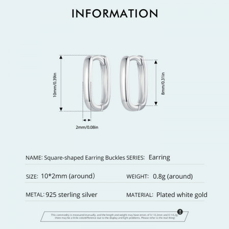 Cercei argint geometrici [8]