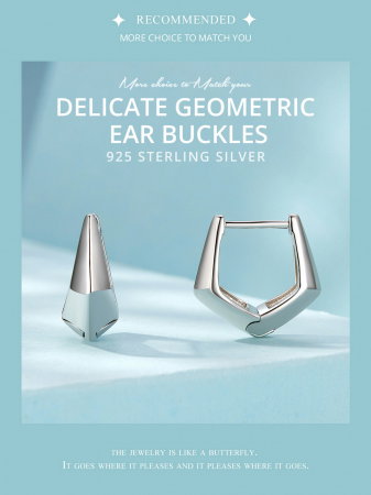 Cercei argint geometrici [14]