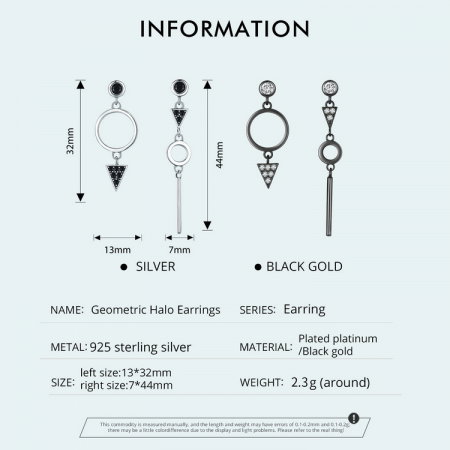 Cercei argint geometrici [5]