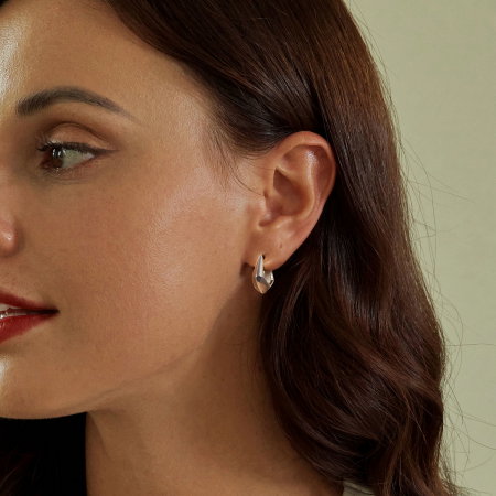 Cercei argint geometrici [6]