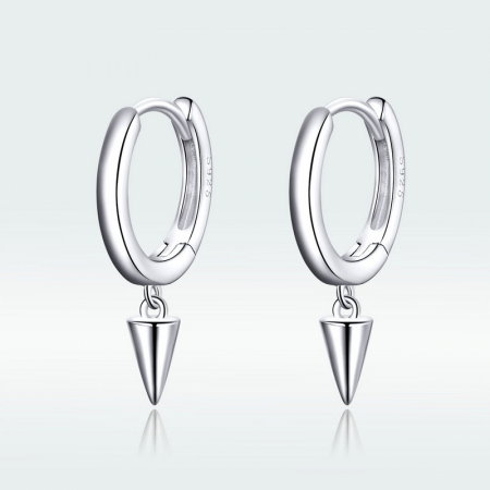 Cercei argint geometrici placati cu rodiu [7]