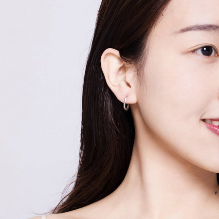 Cercei argint hexagonali [3]