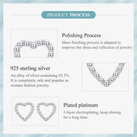 Cercei argint in forma de inima [10]