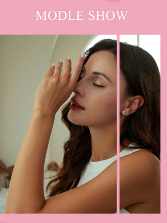 Cercei argint in forma de inima [13]