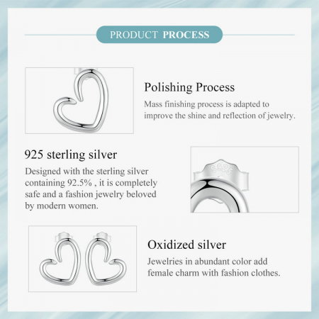 Cercei argint inima [10]