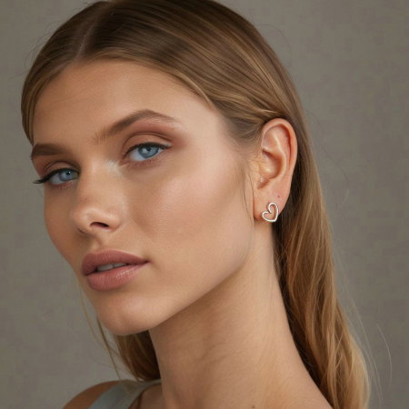 Cercei argint inima [1]