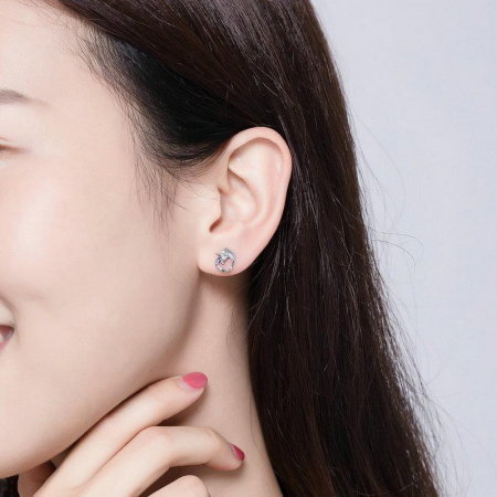 Cercei argint inima de Unicorn [4]