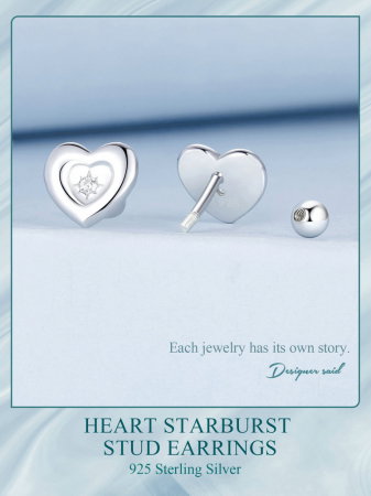 Cercei argint inimioare [12]