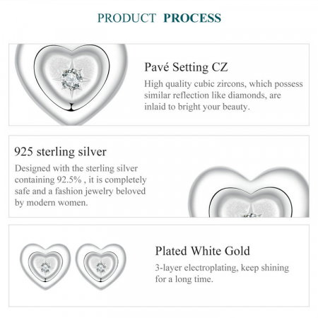 Cercei argint inimioare [9]