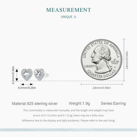 Cercei argint inimioare [6]