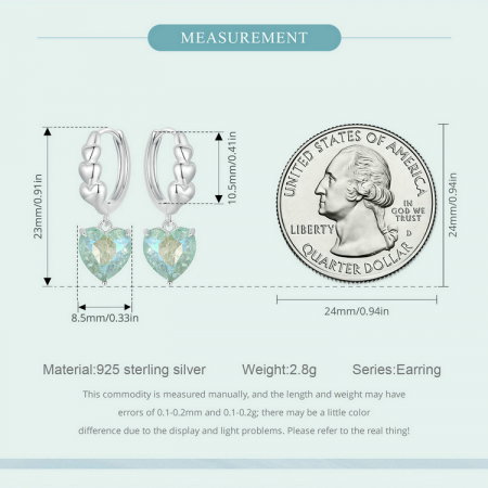 Cercei argint inimioare [8]