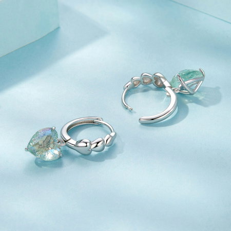 Cercei argint inimioare [5]