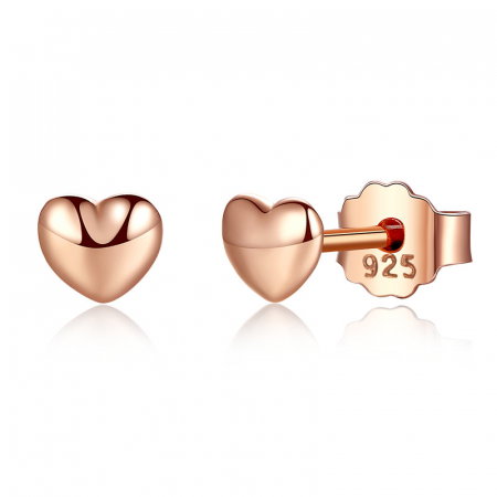 Cercei argint inimioare