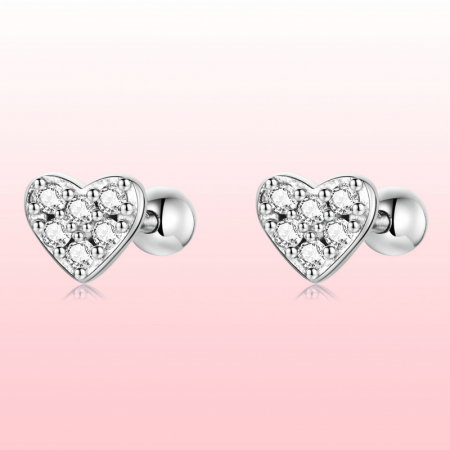 Cercei argint inimioare [14]