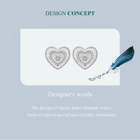 Cercei argint inimioare [8]