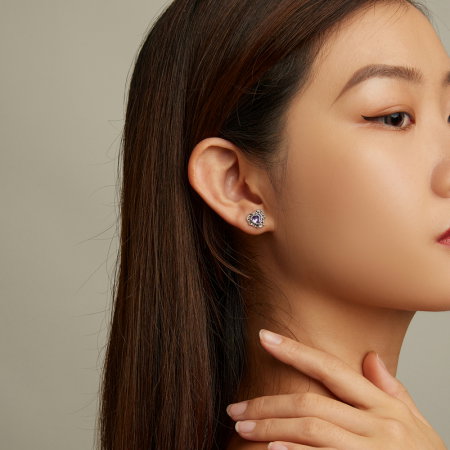 Cercei argint inimioare [6]