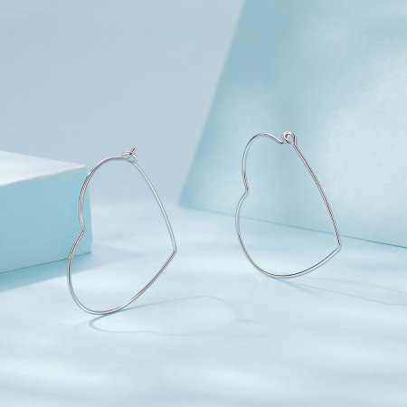 Cercei argint inimioare [4]