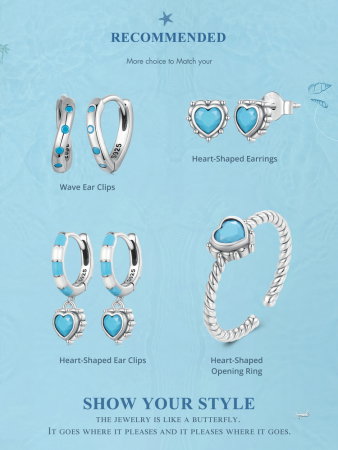 Cercei argint inimioare turcoaz [20]