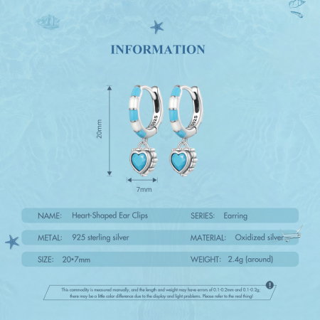 Cercei argint inimioare turcoaz [13]