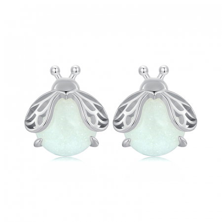 Cercei argint licurici fosforescenti [8]