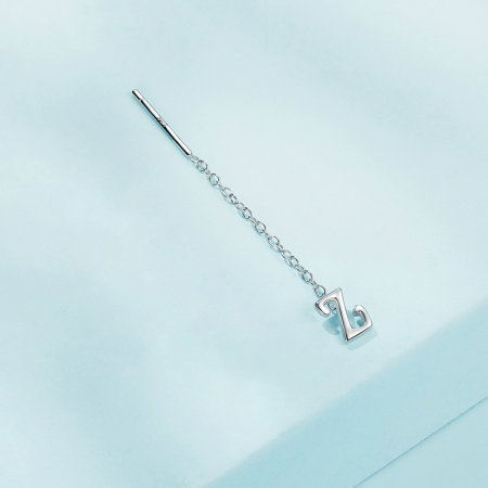 Cercel argint Litera Z [2]