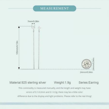 Cercei argint lungi cu fluturasi [8]