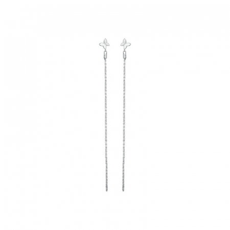 Cercei argint lungi cu fluturasi [6]