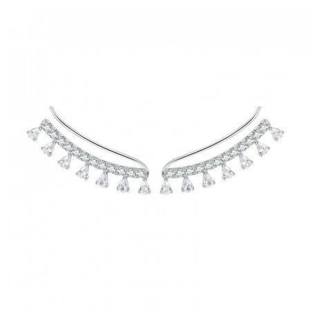 Cercei argint margaritar