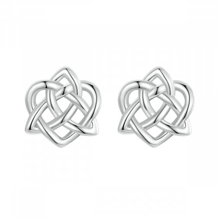 Cercei argint nod celtic