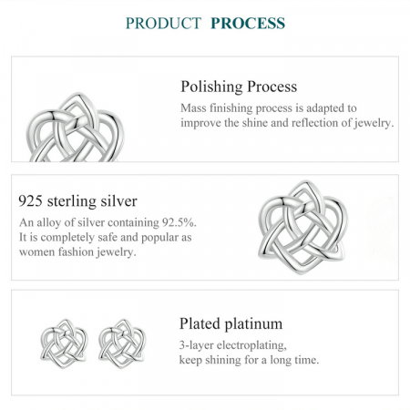 Cercei argint nod celtic [6]