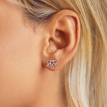 Cercei argint nod celtic [1]