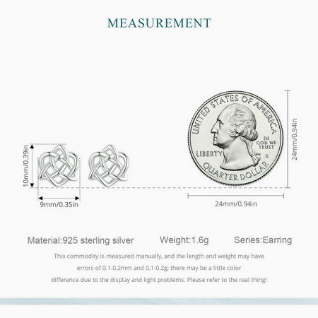 Cercei argint nod celtic [9]