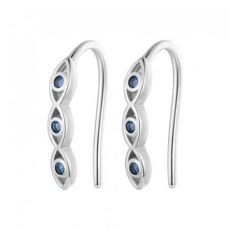 Cercei argint ochi de deochi