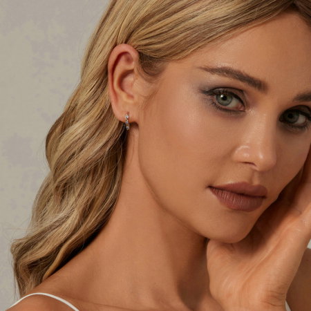 Cercei argint ochi de deochi [1]