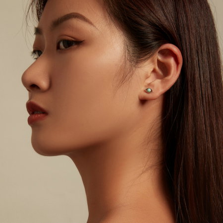 Cercei argint ochi de opal [8]