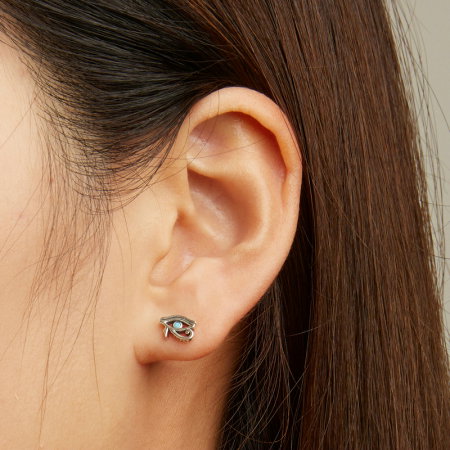 Cercei argint ochiul lui Horus [5]