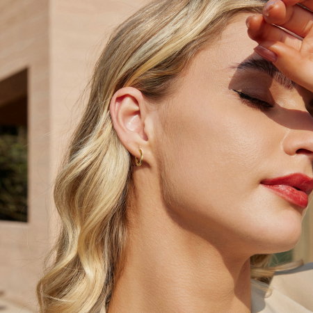 Cercei argint ovali simpli [16]