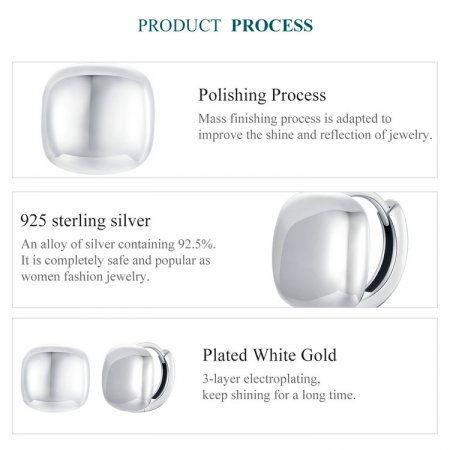 Cercei argint patrati [7]