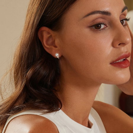 Cercei argint perla naturala [3]