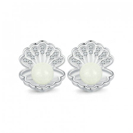 Cercei argint perle luminoase