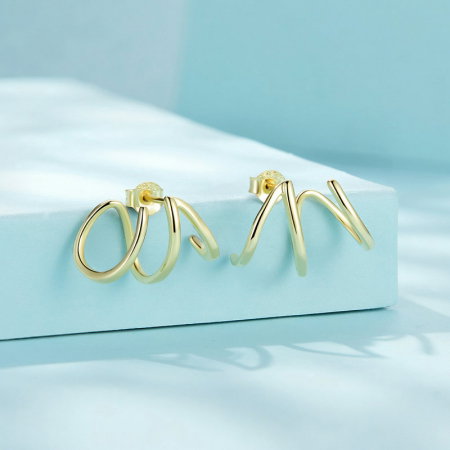 Cercei argint peste lob [4]