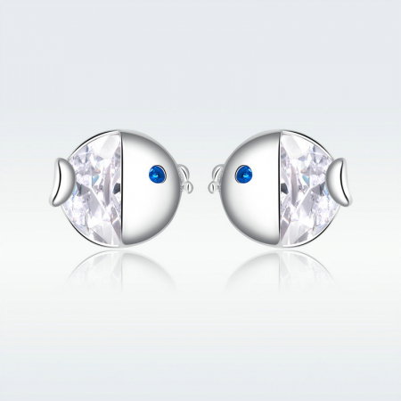 Cercei argint pestisori placati cu rodiu [8]