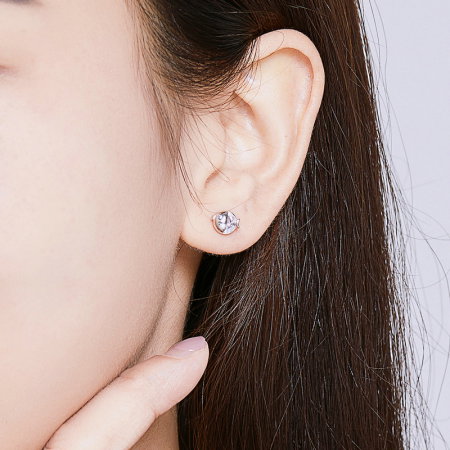 Cercei argint pestisori placati cu rodiu [1]