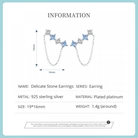 Cercei argint piatra rafinata [9]