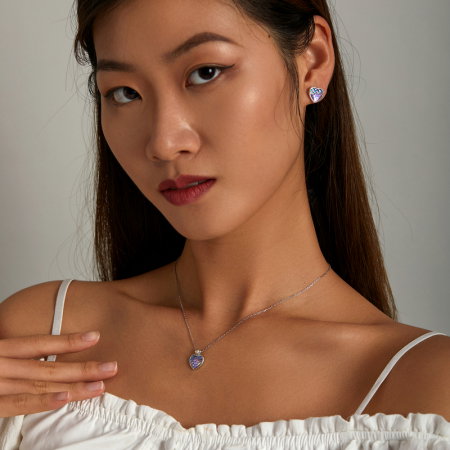 Cercei argint pisicuta cu solzi [9]