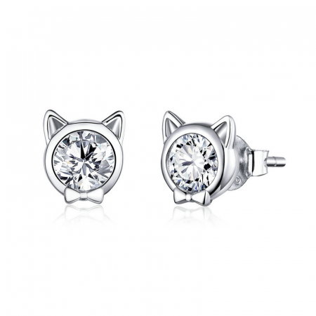Cercei argint pisicute jucause