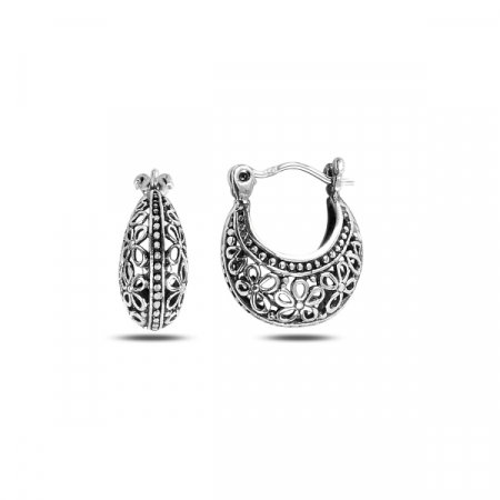 Cercei argint poseta filigran - ETU0138 [0]