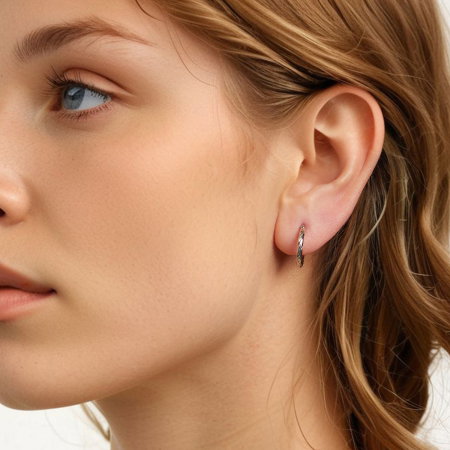 Cercei argint rasuciti [3]